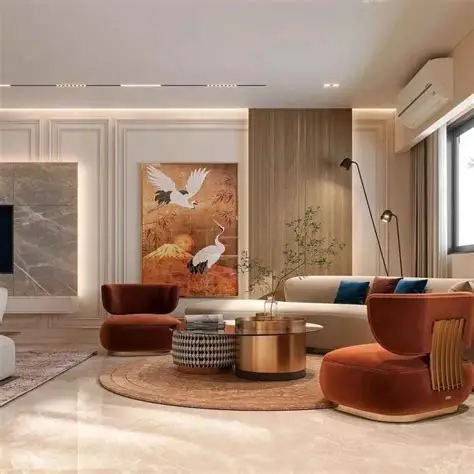 غرفة جلوس عصرية